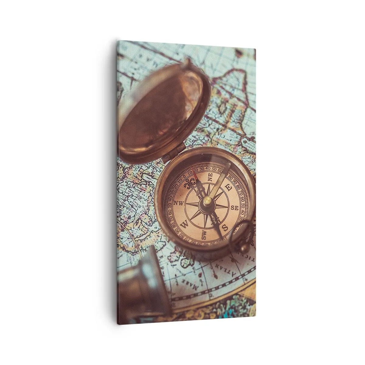 Cuadro sobre lienzo - Impresión de Imagen - Para el aventurero - 55x100 cm