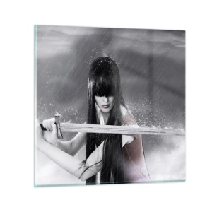 Cuadro sobre vidrio - Impresiones sobre Vidrio - Hermosa y peligrosa - 30x30 cm