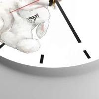 Esfera sin numeración, con rayas