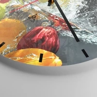 Esfera sin numeración, con rayas