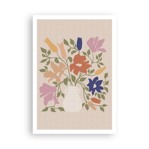 Póster - Ramo delicado - 70x100 cm