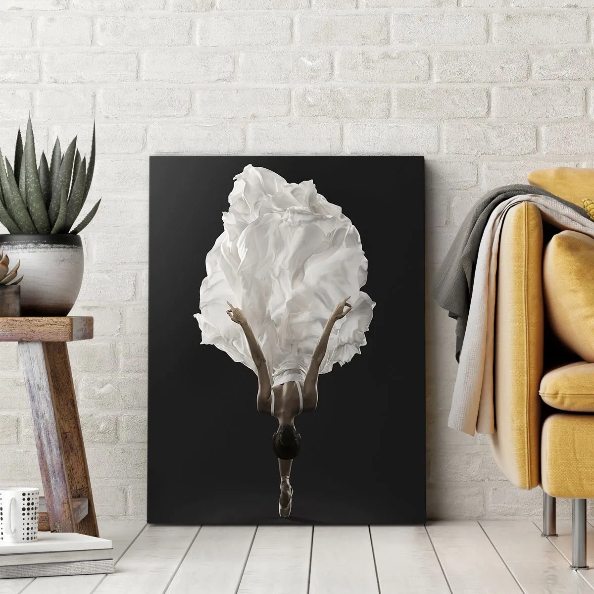 Cuadro sobre lienzo - Impresión de Imagen - Movimientos insólitos - 45x80 cm