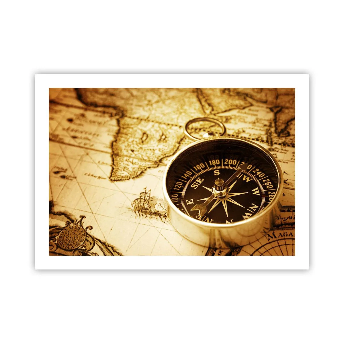 Póster - ¿Este u Oeste? - 70x50 cm