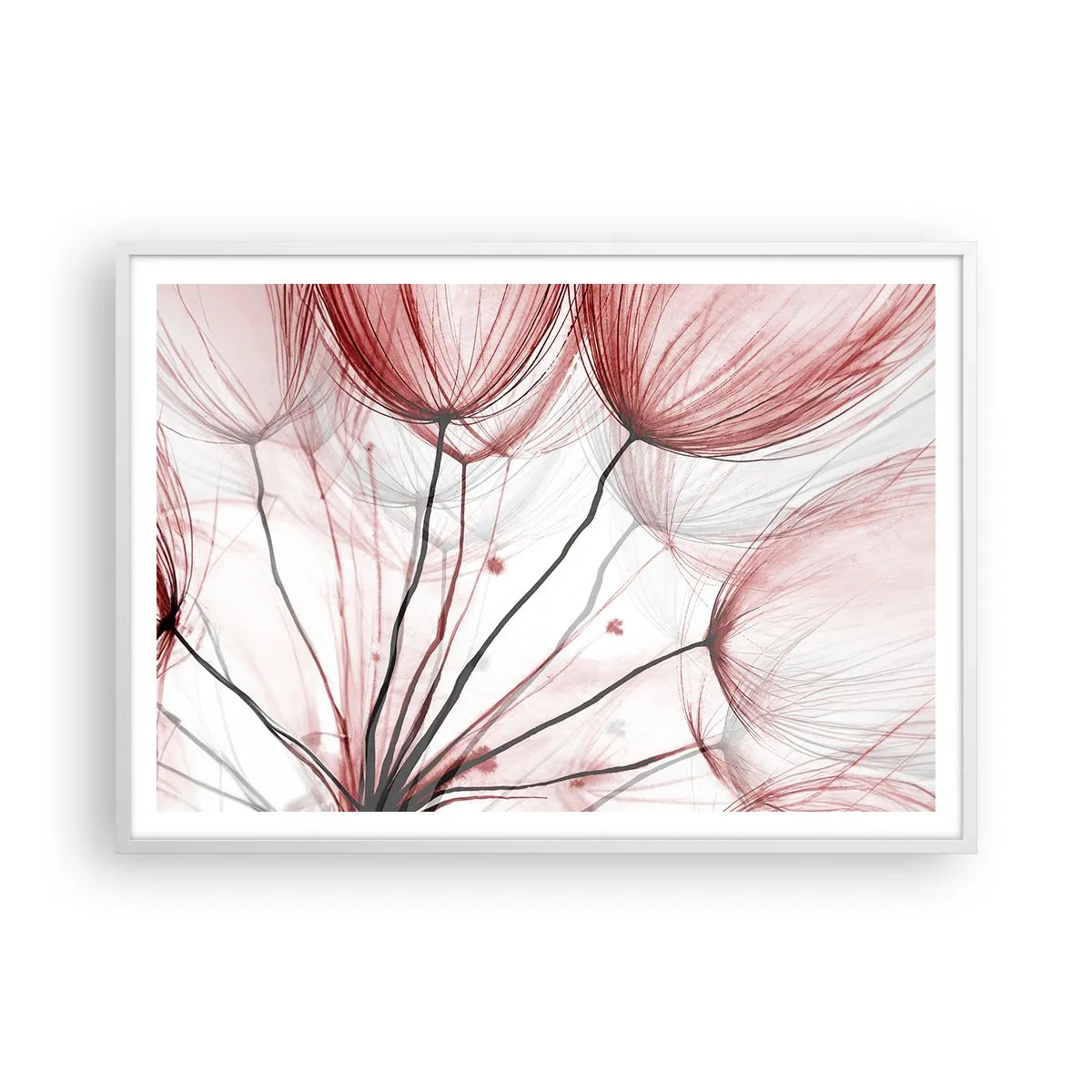 Póster en marco blanco - Antes de partir - 100x70 cm