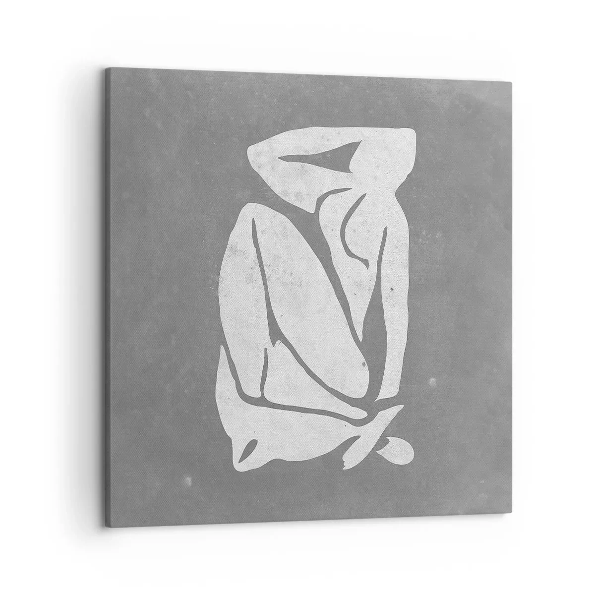 Cuadro sobre lienzo - Impresión de Imagen - En sus pensamientos - 50x50 cm