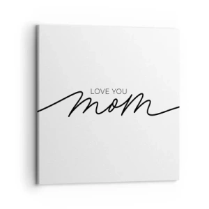 Cuadro sobre lienzo - Impresión de Imagen - Gran emoción - 70x70 cm