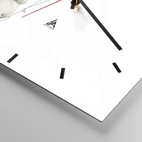 Esfera sin numeración, con rayas