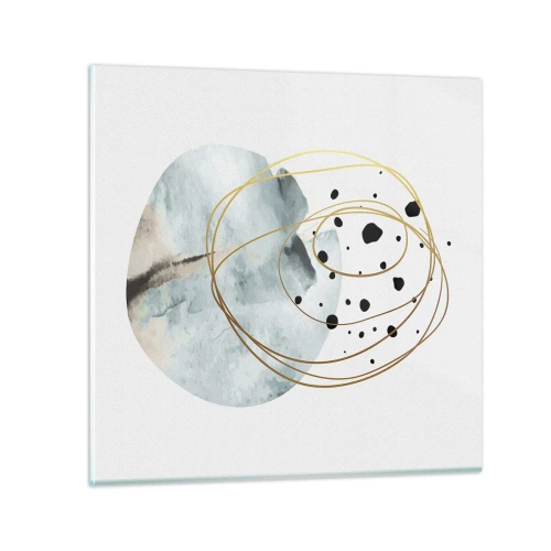 Cuadro sobre vidrio - Impresiones sobre Vidrio - El concepto del espacio - 50x50 cm