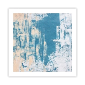 Póster - A través de un carámbano - 50x50 cm