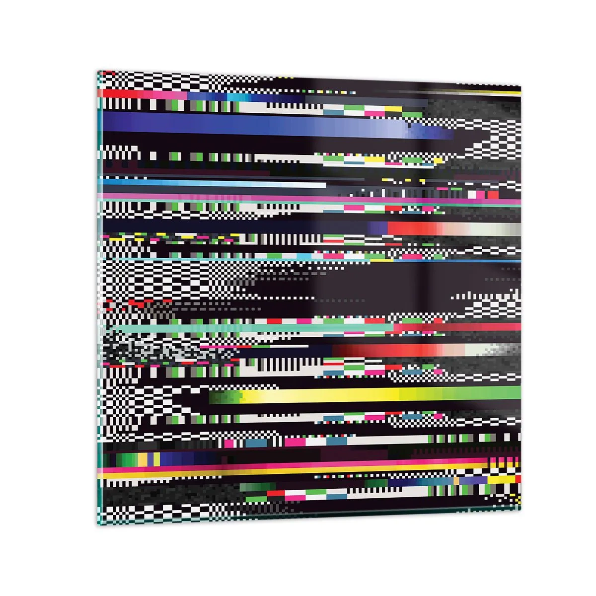 Cuadro sobre vidrio - Impresiones sobre Vidrio - Una imagen de otra realidad - 60x60 cm