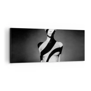 Cuadro sobre lienzo - Impresión de Imagen - En la luz y en la sombra - 100x40 cm