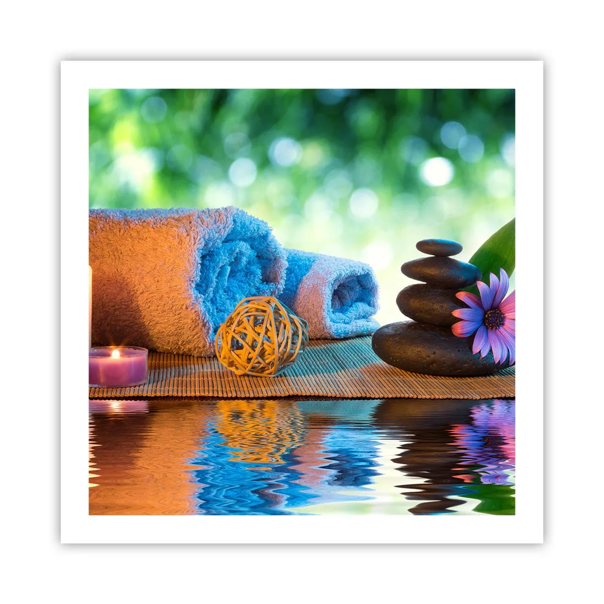 Póster - Tiempo para el cuerpo - 60x60 cm