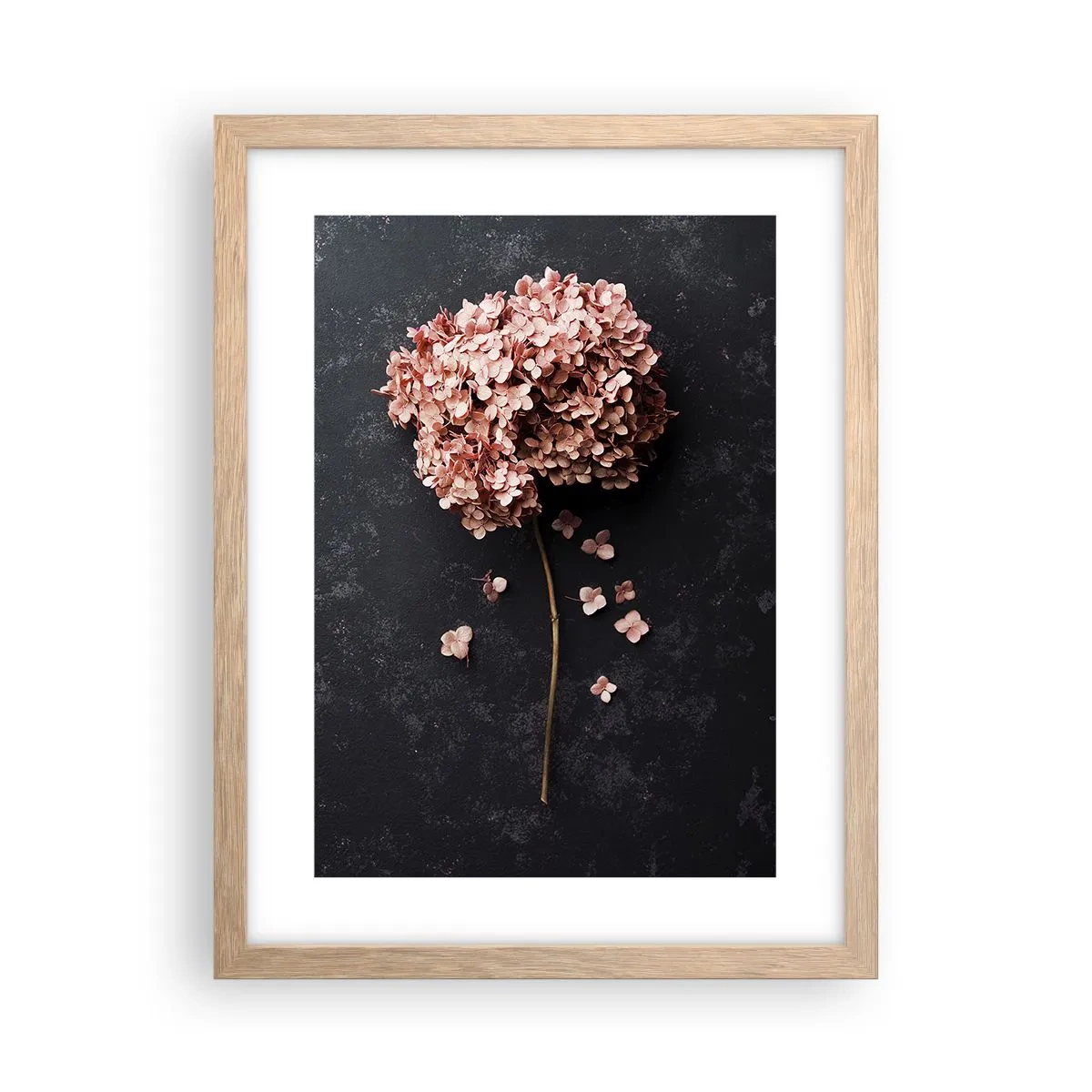 Póster en marco roble claro - Un signo verdaderamente romántico - 30x40 cm