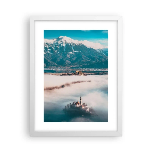 Póster en marco blanco - El comienzo de un cuento de hadas - 30x40 cm