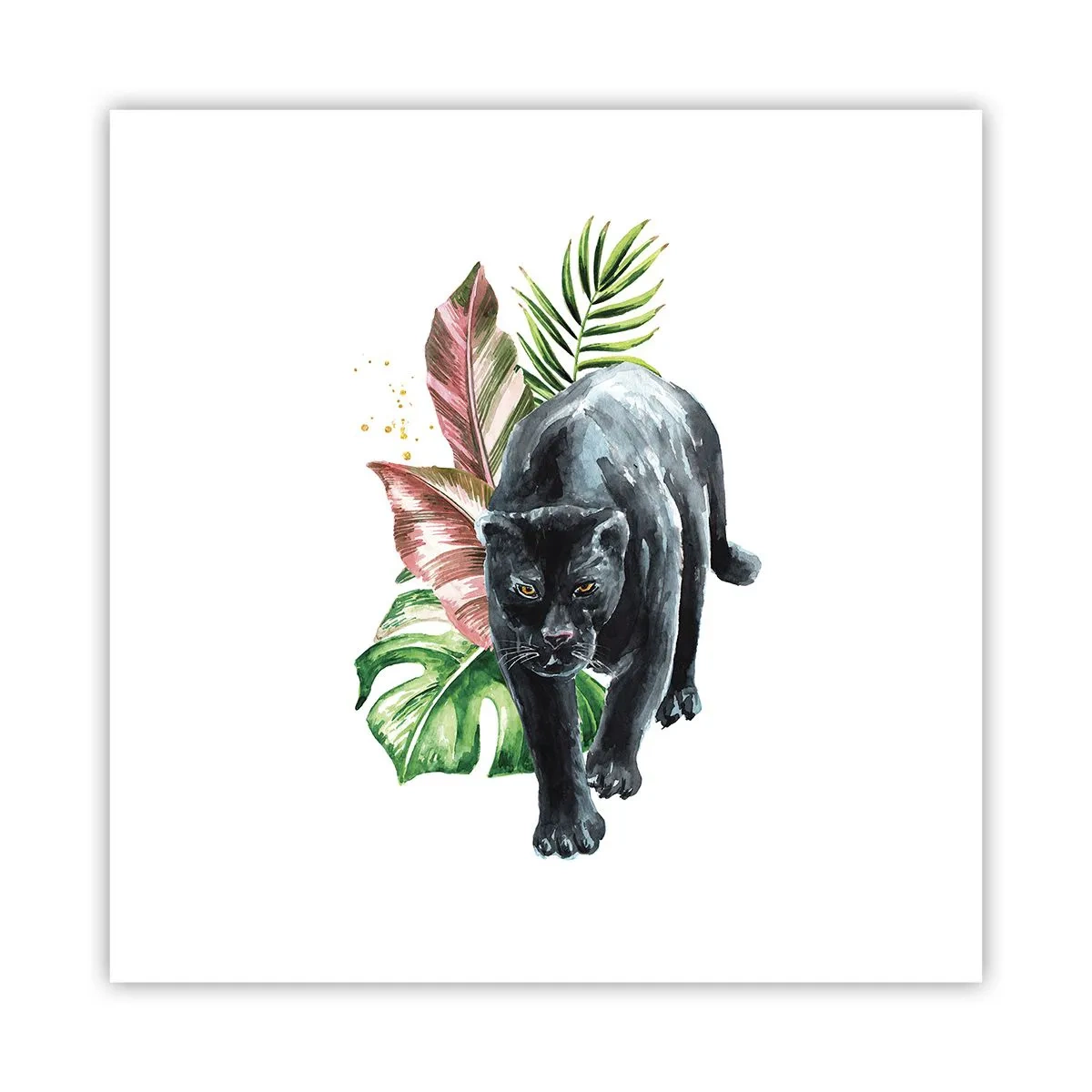 Póster - Salvaje de corazón - 60x60 cm