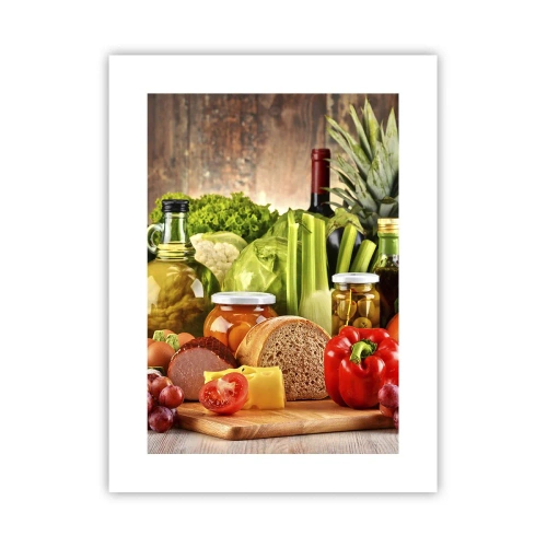 Póster - La mesa está lista - 30x40 cm