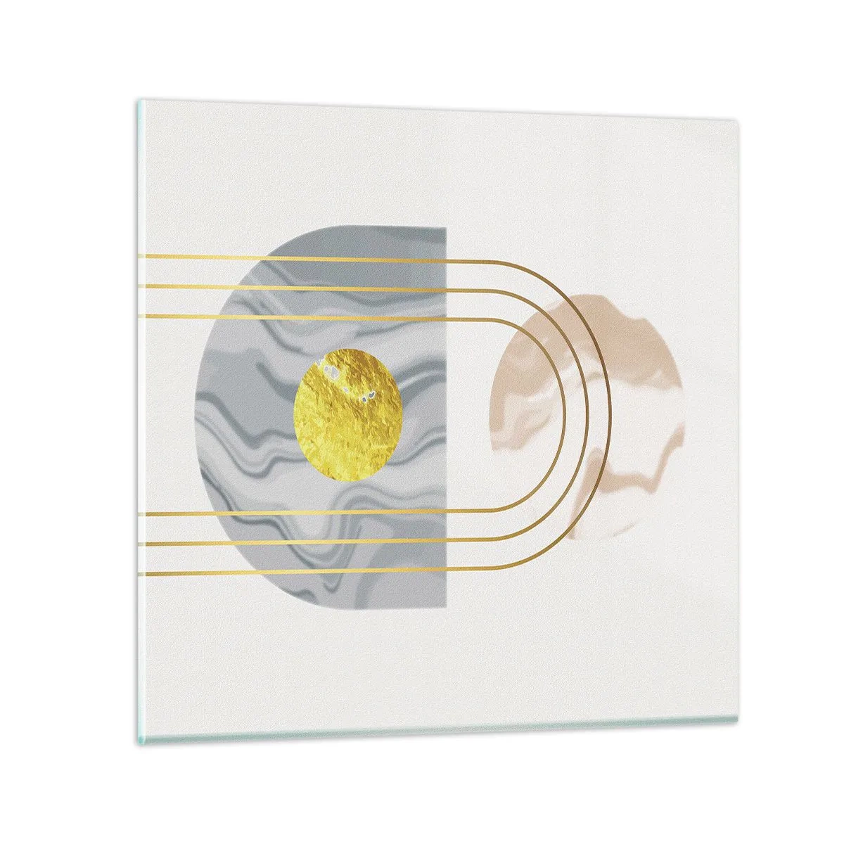 Cuadro sobre vidrio - Impresiones sobre Vidrio - Brillo y resplandor - 40x40 cm