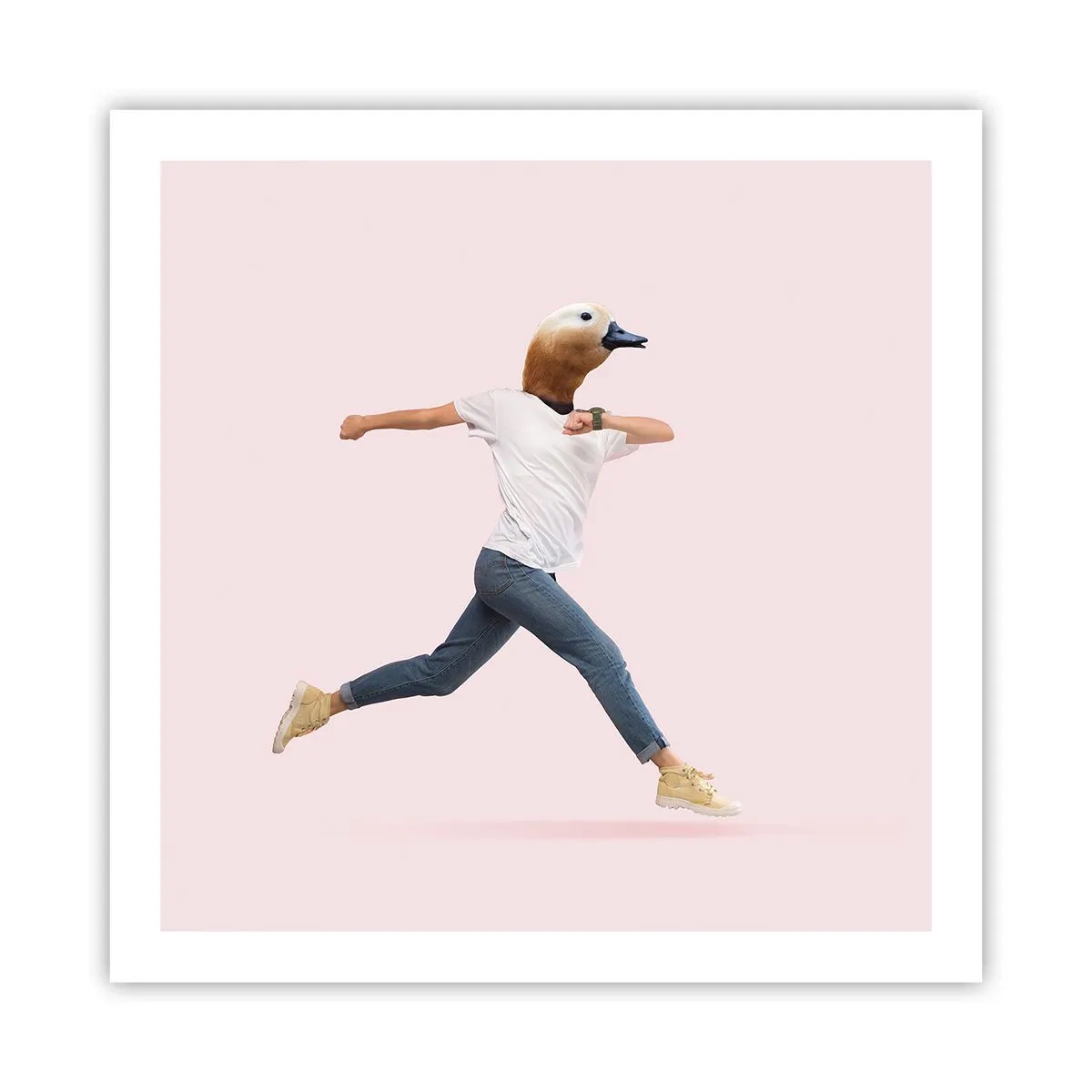 Póster - Una pizca de absurdez - 60x60 cm