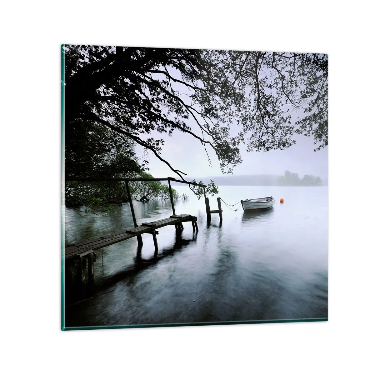 Cuadro sobre vidrio - Impresiones sobre Vidrio - Ya estás descansando - 70x70 cm