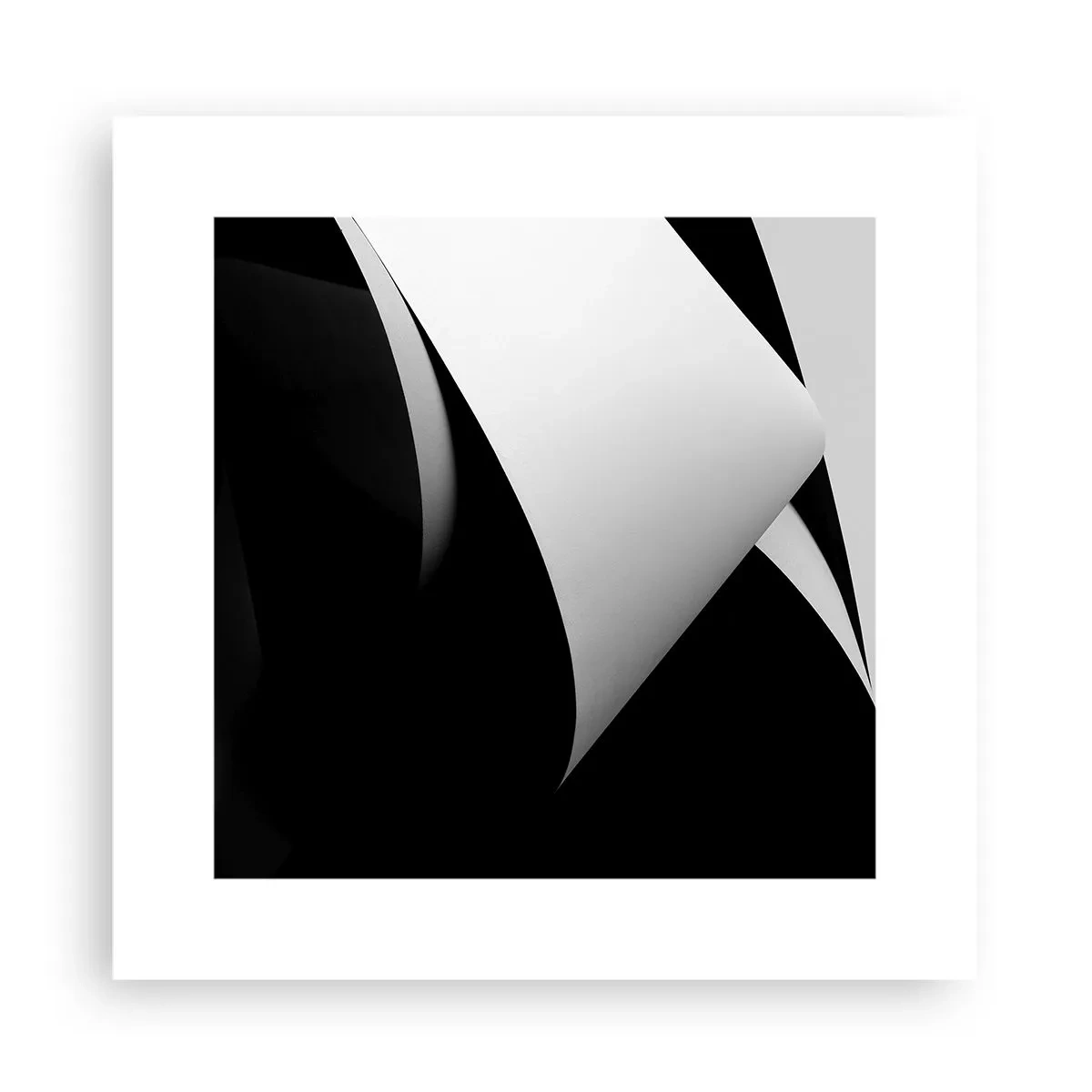 Póster - Planos de luz desde las profundidades de la sombra - 30x30 cm