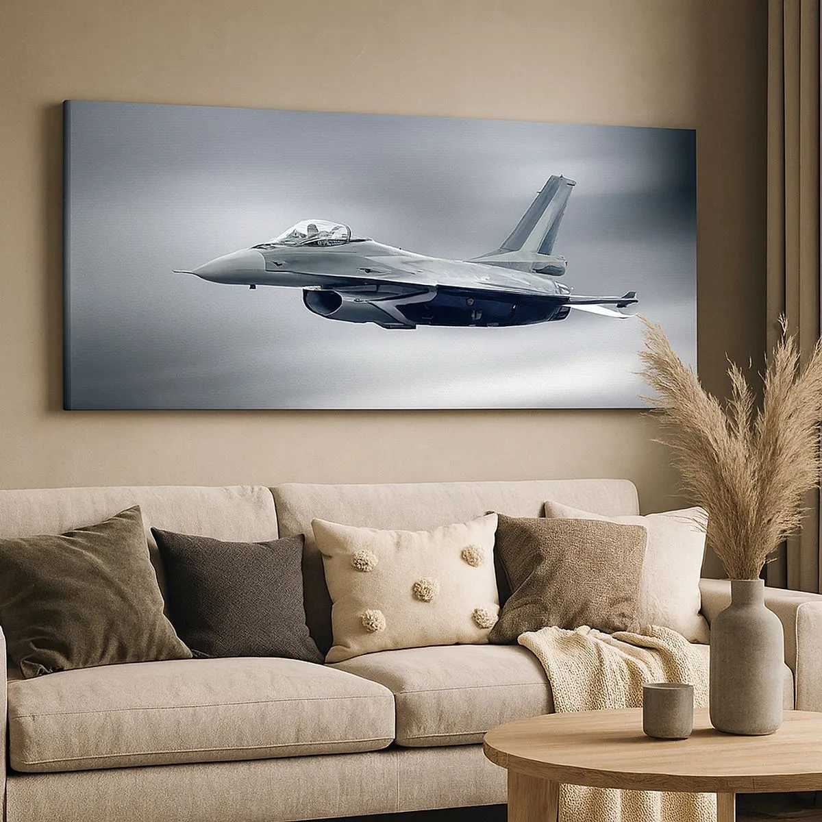 Cuadro sobre lienzo - Impresión de Imagen - ¿Quieres un reto? - 100x40 cm