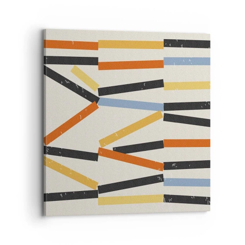 Cuadro sobre lienzo - Impresión de Imagen - Composición horizontal - 70x70 cm