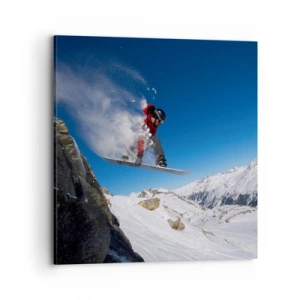 Cuadro sobre lienzo - Impresión de Imagen - Y te convertiste en parte del lugar - 70x70 cm