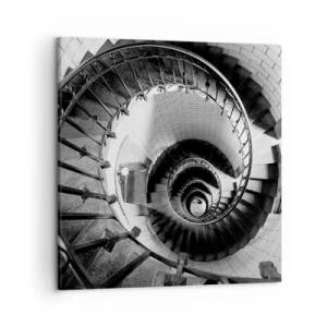 Cuadro sobre lienzo - Impresión de Imagen - Cada vez más alto - 50x50 cm