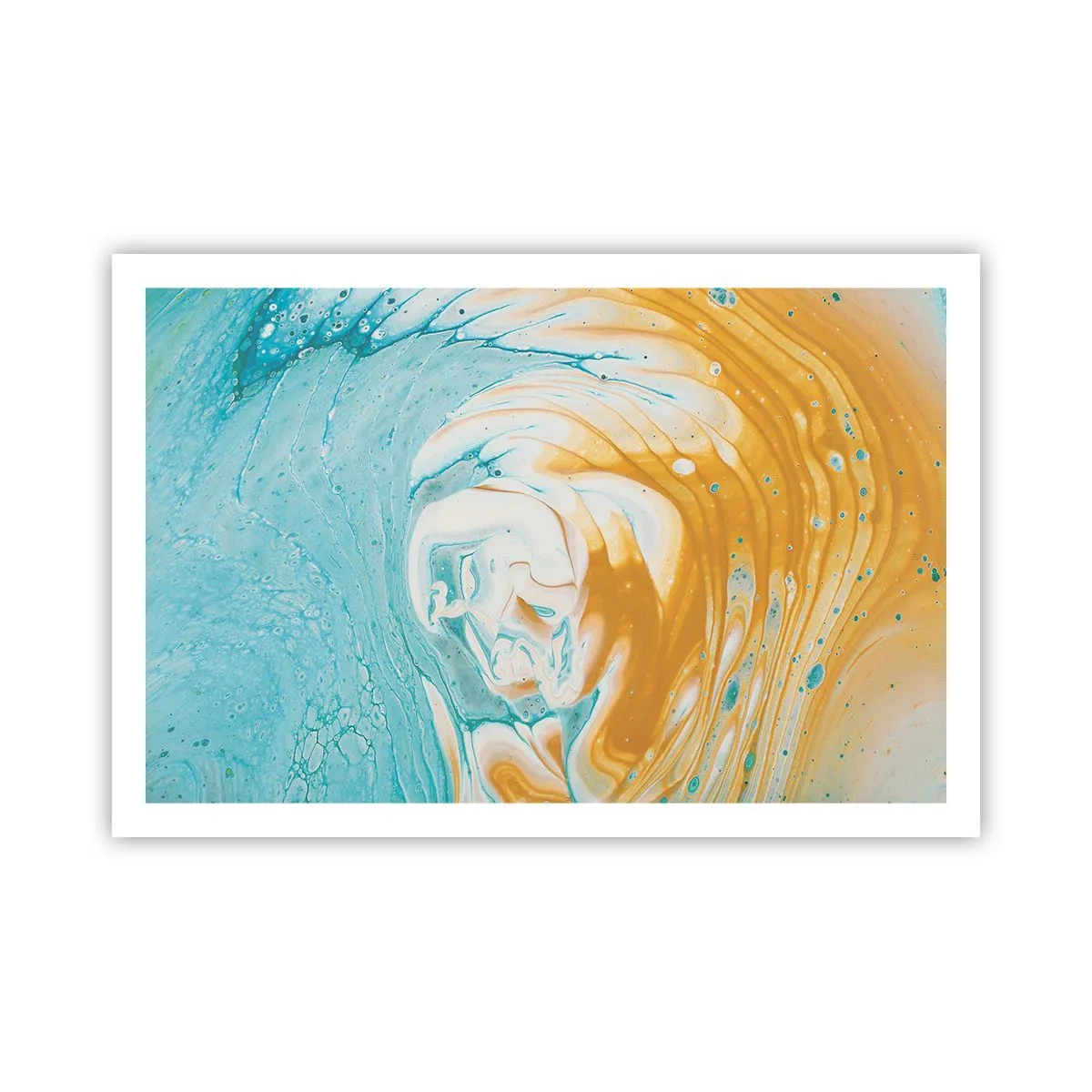 Póster - Remolino pastel - 91x61 cm