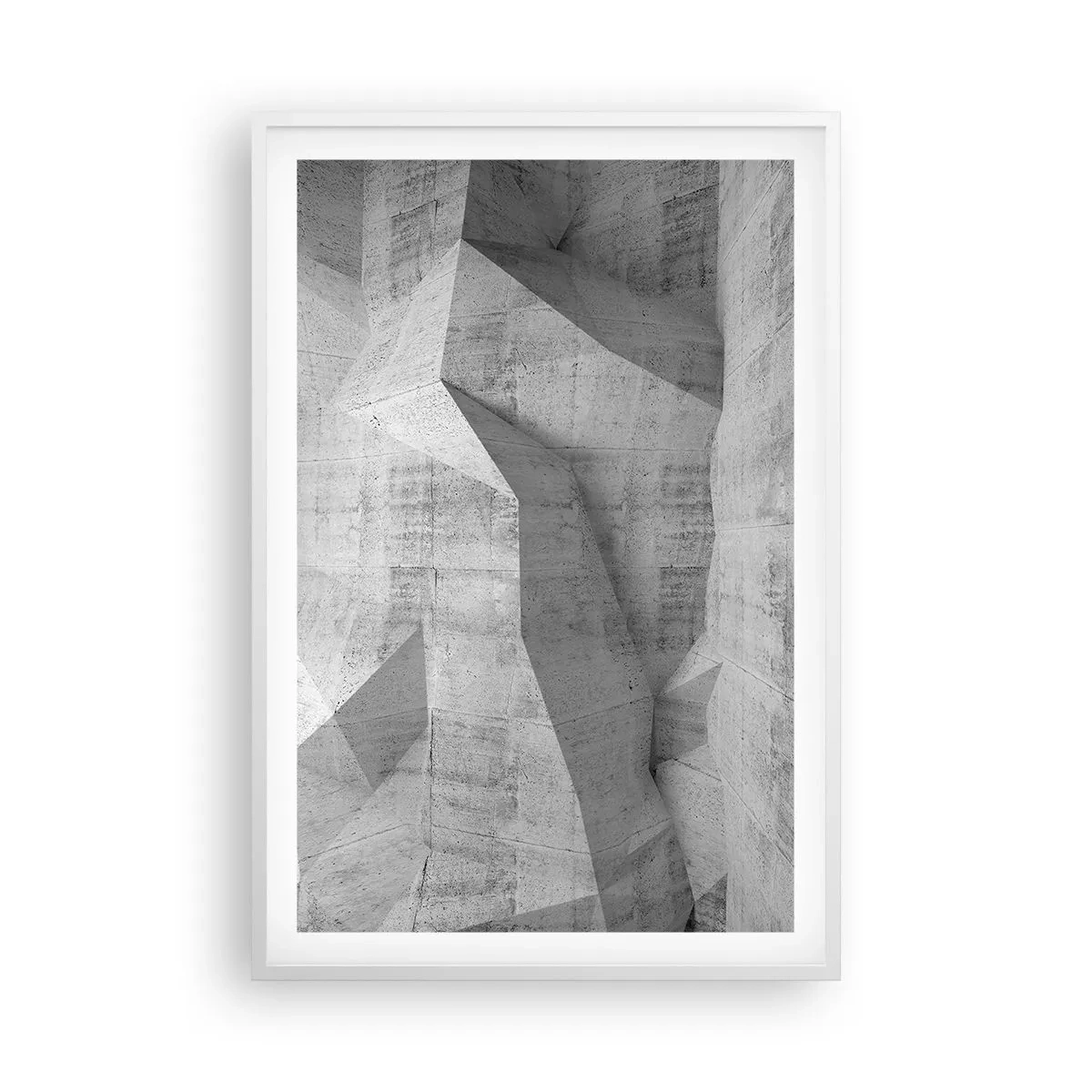 Póster en marco blanco - Un verdadero desafío - 61x91 cm