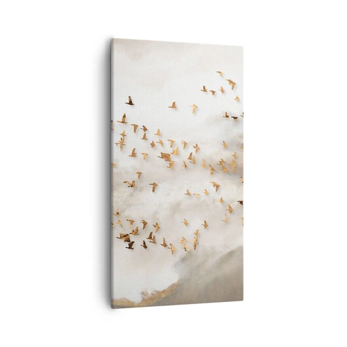 Cuadro sobre lienzo - Impresión de Imagen - Es hora... - 55x100 cm