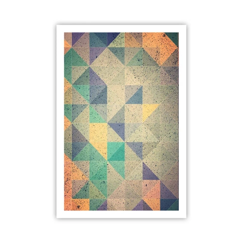Póster - República de los triángulos - 61x91 cm