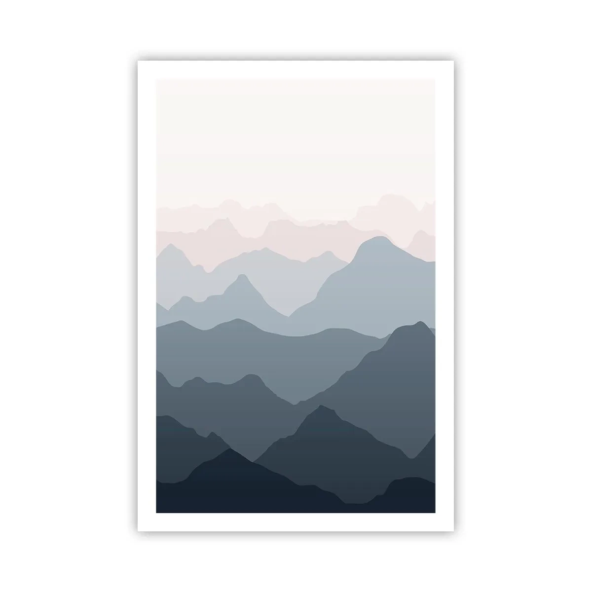 Póster - Cordilleras a la vista - 61x91 cm
