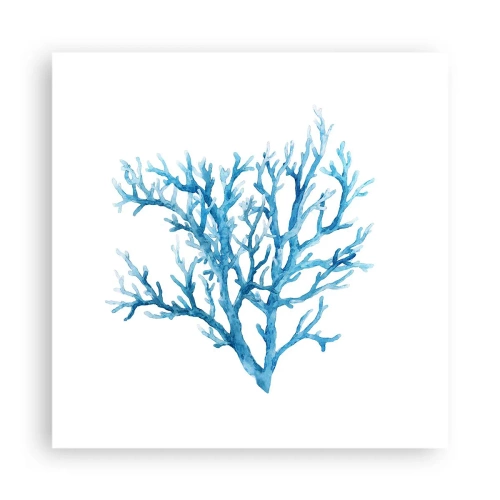 Póster - Filigrana marina - 40x40 cm