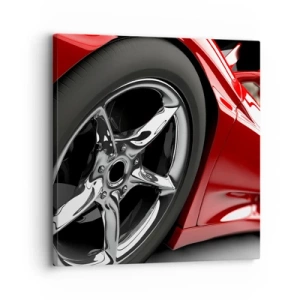 Cuadro sobre lienzo - Impresión de Imagen - Creado para la velocidad - 30x30 cm