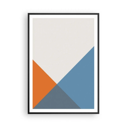 Póster en marco negro - Desde el punto de vista de... - 70x100 cm