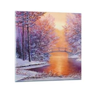 Cuadro sobre vidrio - Impresiones sobre Vidrio - Reunámonos aquí - 70x70 cm