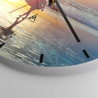 Esfera sin numeración, con rayas