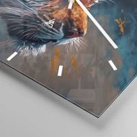 Esfera sin numeración, con rayas