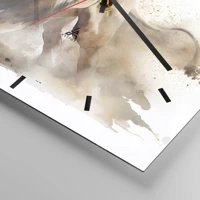 Esfera sin numeración, con rayas