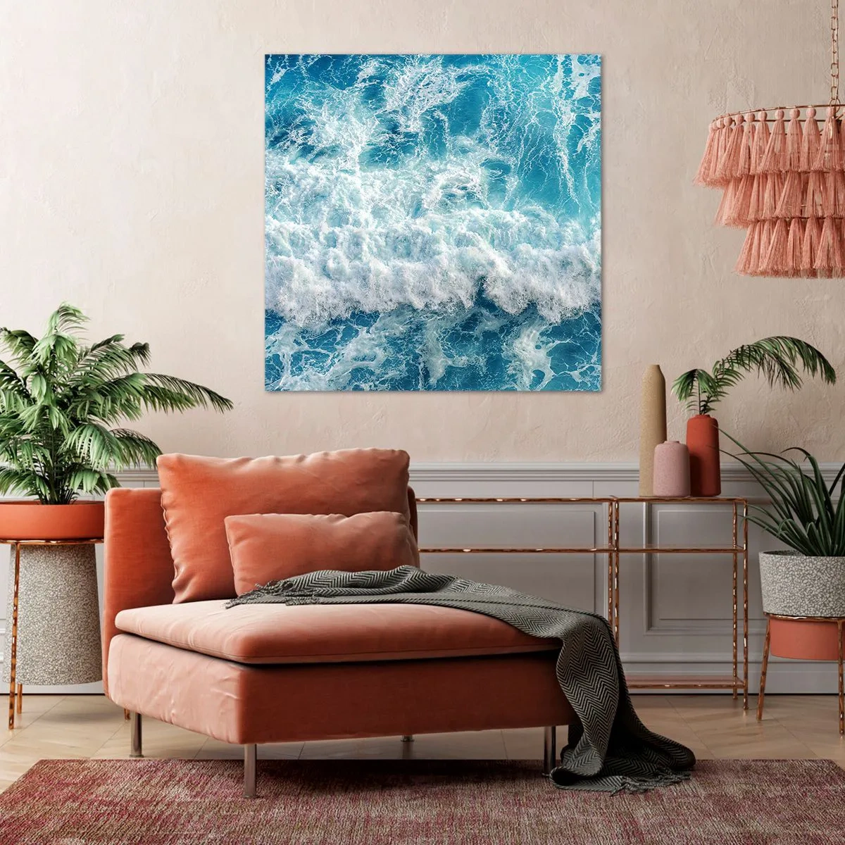 Cuadro sobre lienzo - Impresión de Imagen - Alegre y con mucho brío - 40x40 cm