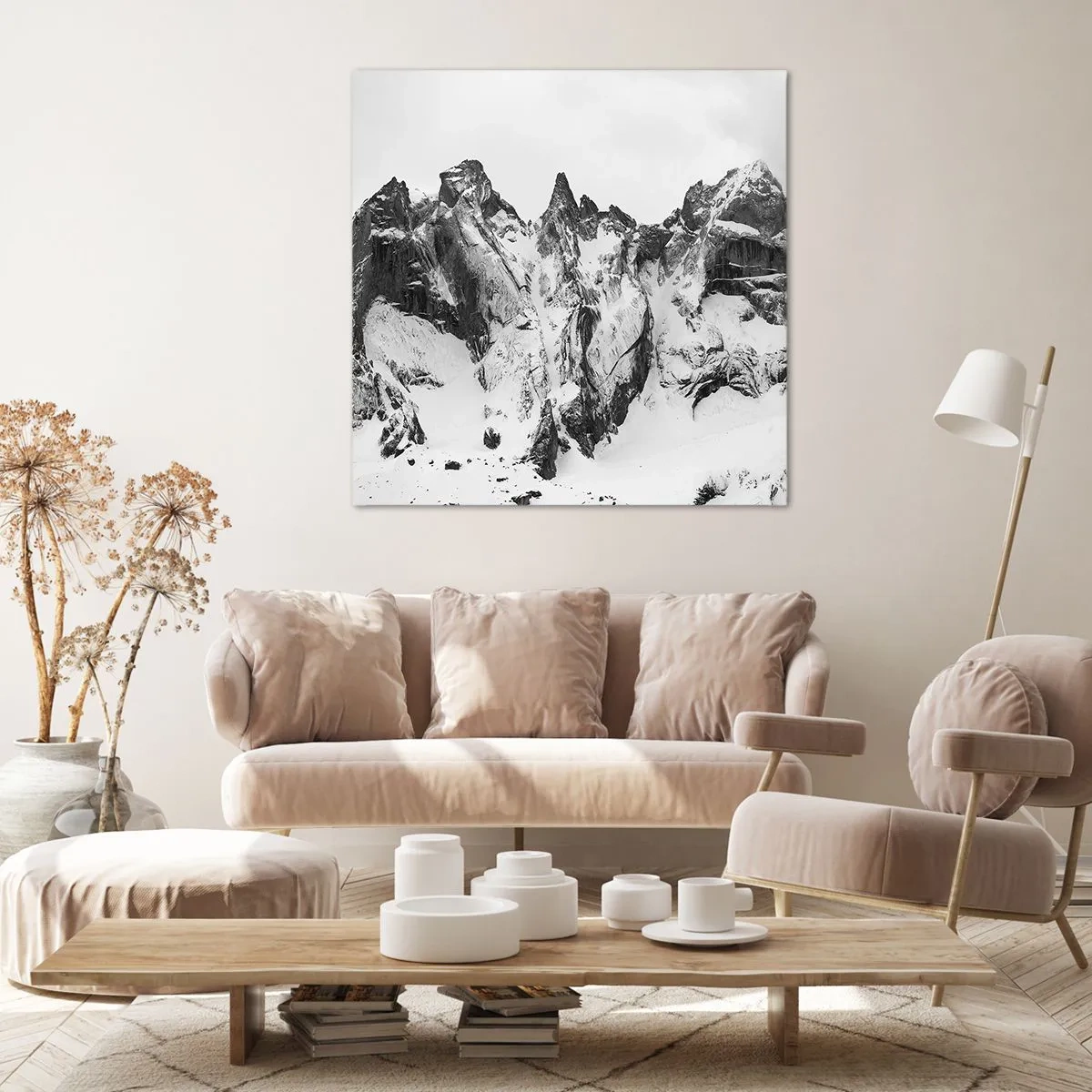 Cuadro sobre lienzo - Impresión de Imagen - Cresta amenazante - 40x40 cm