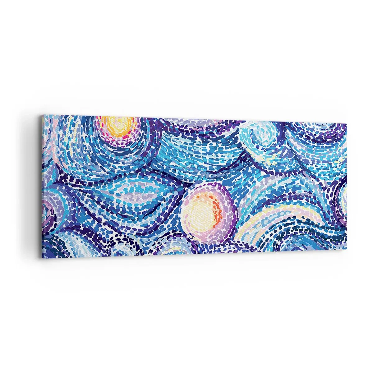 Cuadro sobre lienzo - Impresión de Imagen - De un cuadro de Van Gogh - 100x40 cm