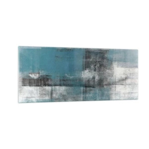 Cuadro sobre vidrio - Impresiones sobre Vidrio - Agua y aire - 100x40 cm