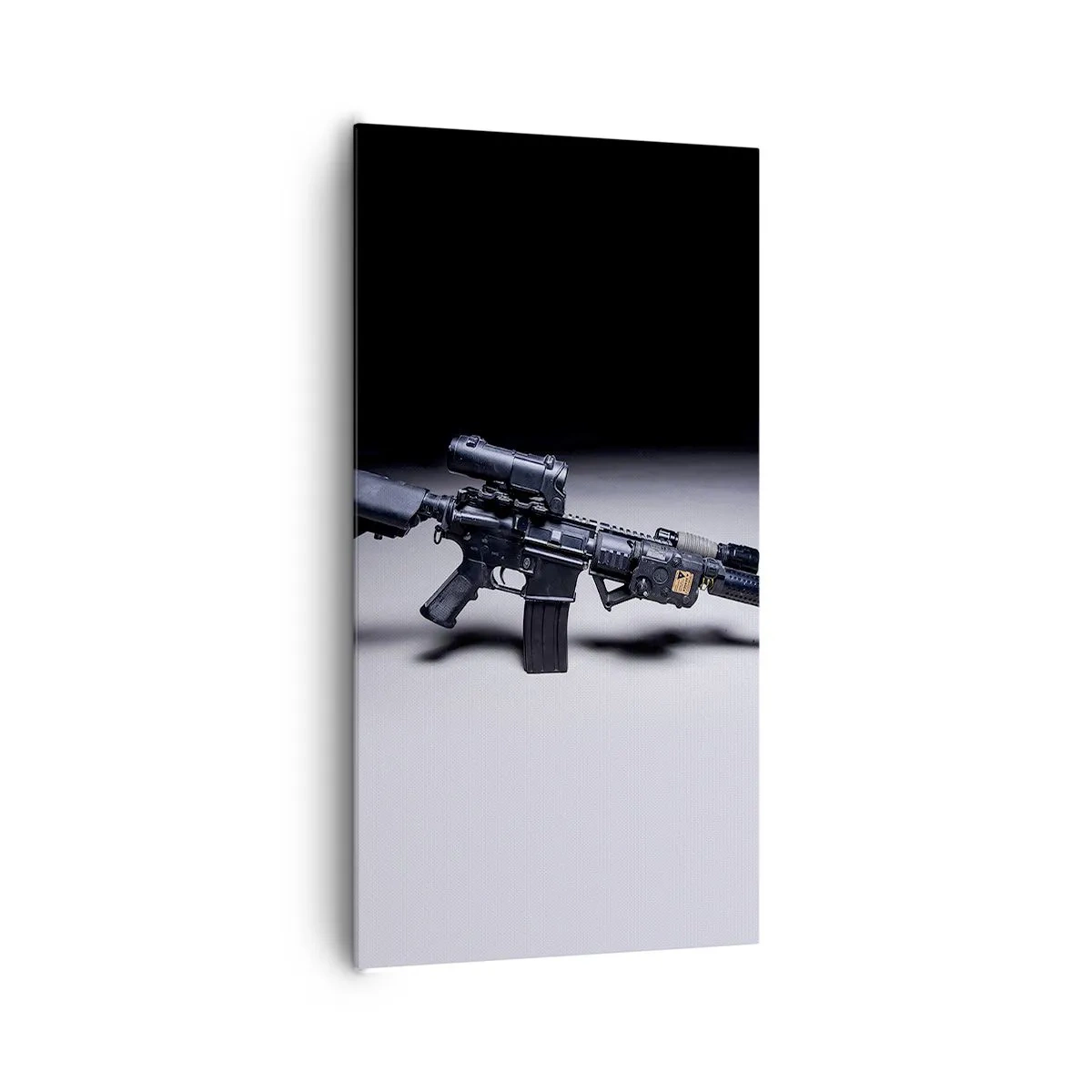 Cuadro sobre lienzo - Impresión de Imagen - Un caballero oscuro - 65x120 cm