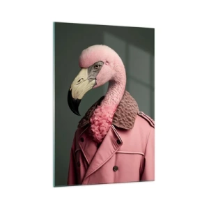 Cuadro sobre vidrio - Impresiones sobre Vidrio - La auténtica elegancia - 70x100 cm