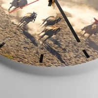 Esfera sin numeración, con rayas