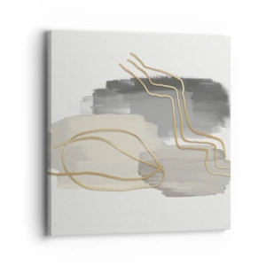 Cuadro sobre lienzo - Impresión de Imagen - Persistencia y movimiento - 40x40 cm