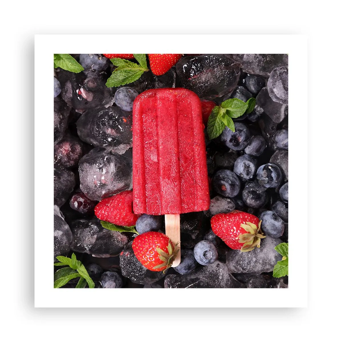 Póster - El sabor del verano caluroso - 50x50 cm