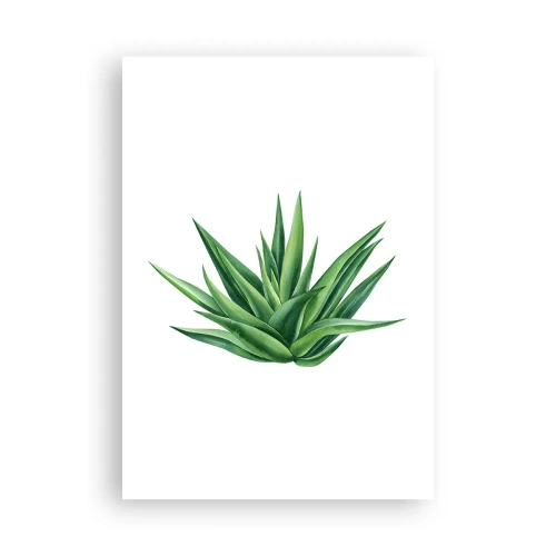 Póster - Verde - fuerza - vida - 70x100 cm